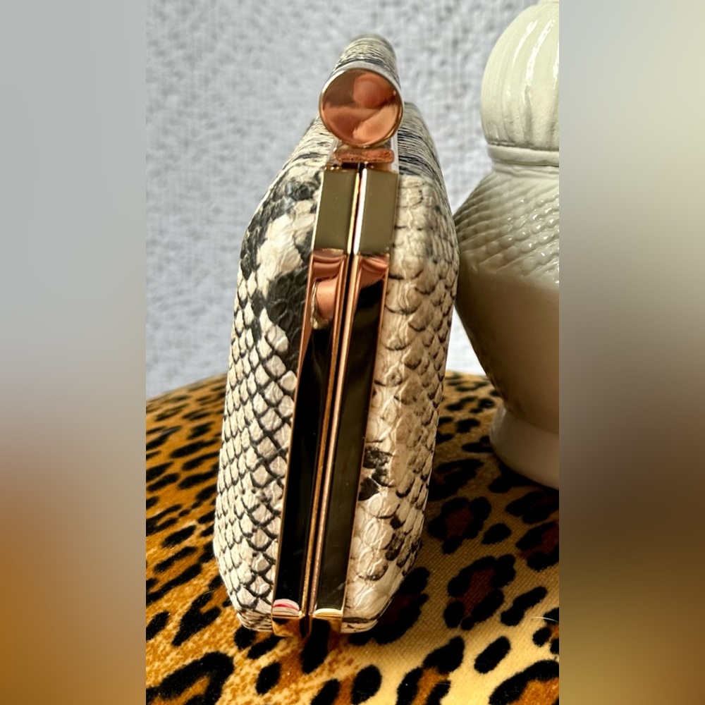 True Decadance Python Clutch - Picture 2 of 7